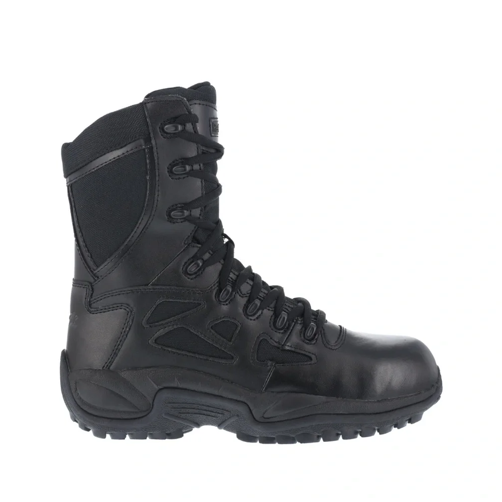 REEBOK Men’s Stelth Boots 🥾 with side zipper size 9/5 - Picture 4 of 11